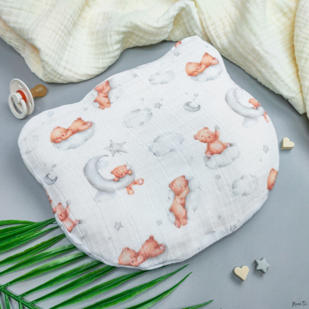 Подушка для новорожденного | Mam-si.ru - силиконовые бусы, грызунки, слингобусы